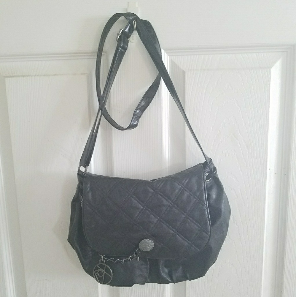 Fox Black Vegan Leather Purse Gently Used